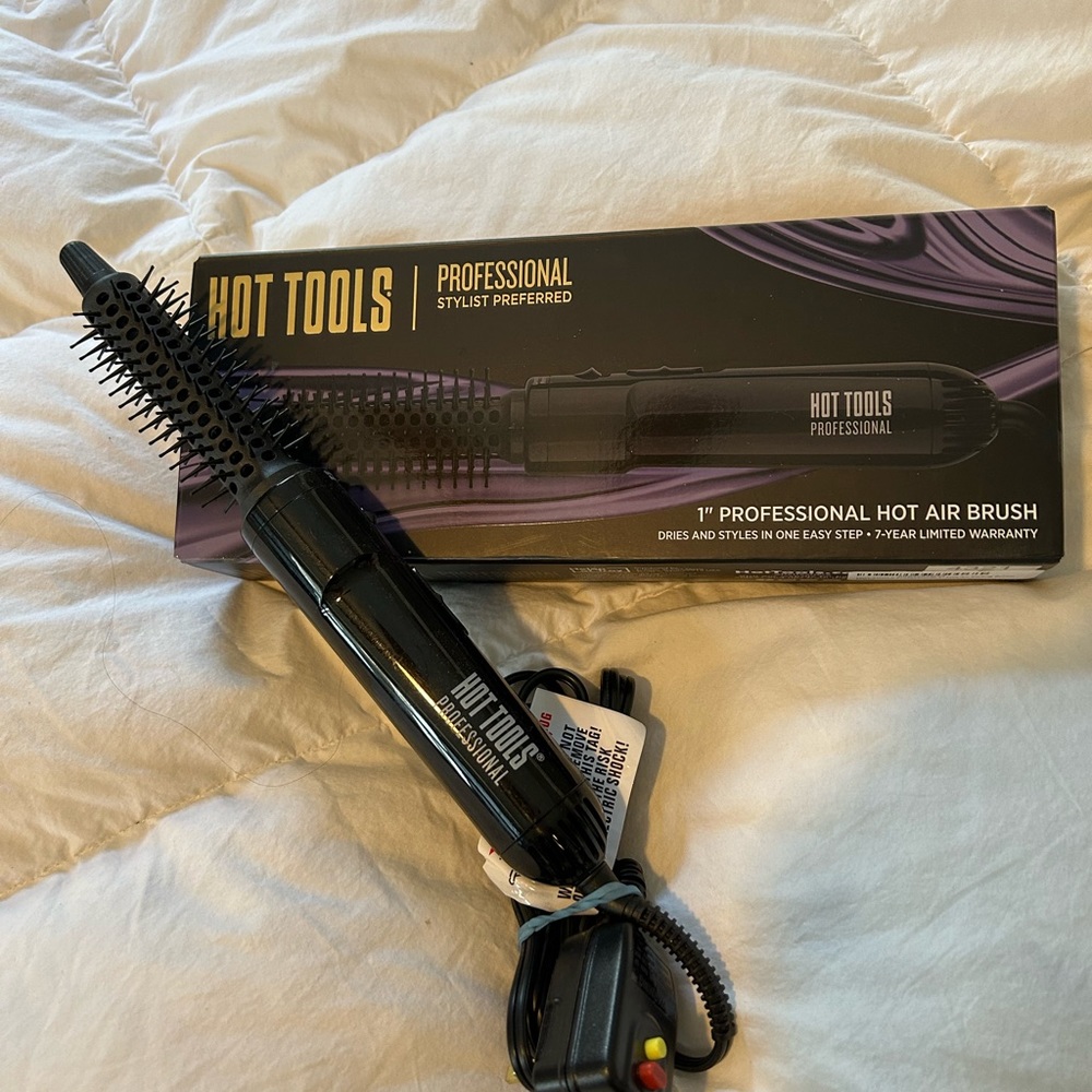 Curling iron brush